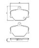Bosch Set of Brake Pads