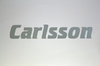 Schriftzug " Carlsson "