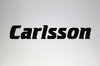 Schriftzug " Carlsson "