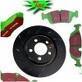 EBC-Black Dash Discs with Greenstuff Brake Pads 450/451/452
