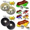 EBC Brake Discs Turbo Groove with Redstuff Brake Pads for 450-45