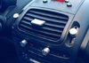 Smart Roadster 4 Alu-Kappen gebürstet mit poliertem Rand für Lüf