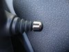 S.P.Design Set Endcaps for Mirror Adjuster in Nickel Black for Smart Fortwo 450