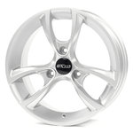 Alloy Rim Set Oxxo Trias Silver for Smart Fortwo 450
